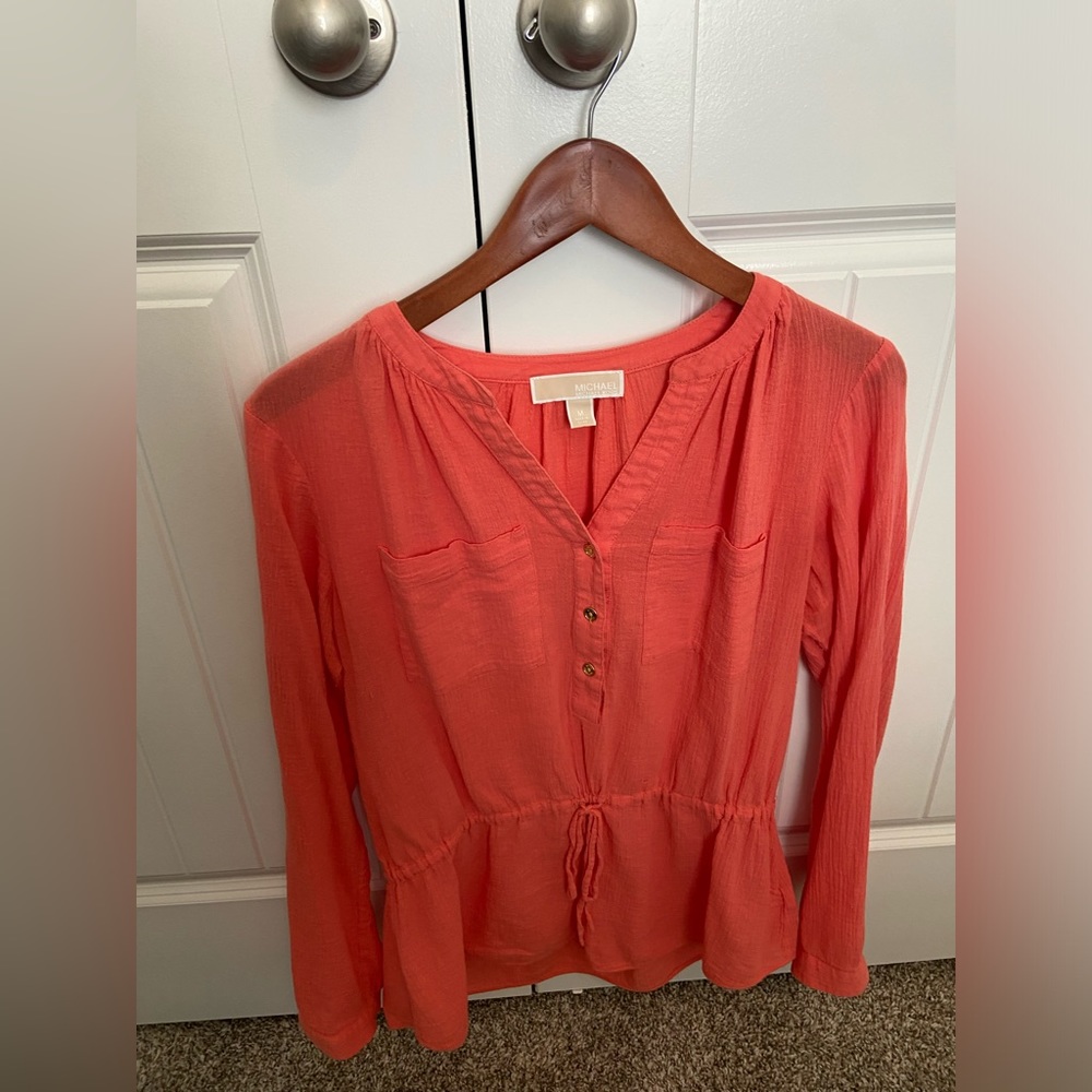MK coral top
